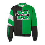 Marshall Thundering Herd Split Crewneck