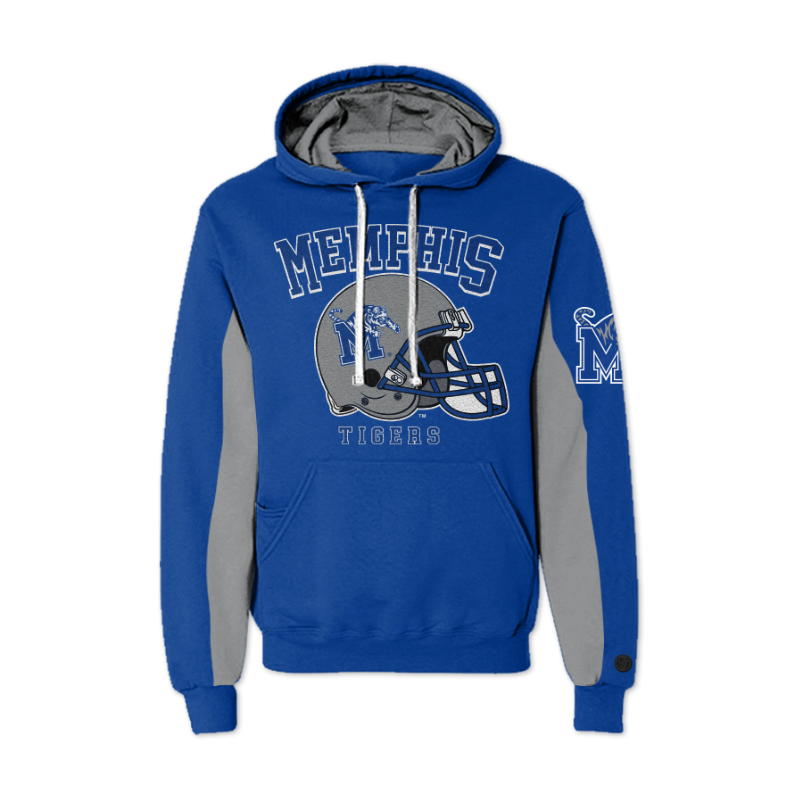 Memphis Tigers AOP Chenille Pullover Hoodie