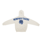 Memphis Tigers Bone Chenille Pullover Hoodie