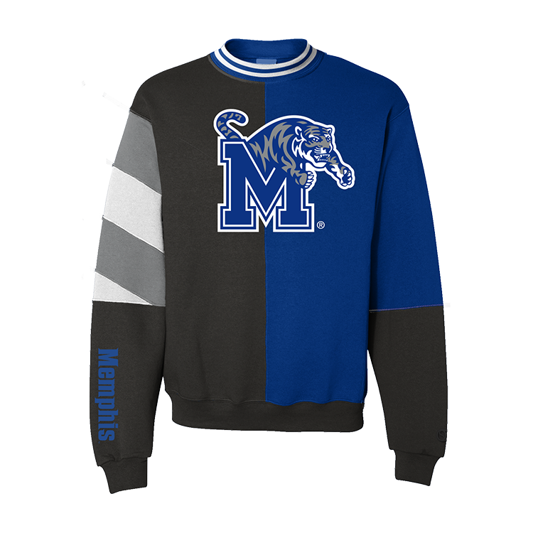 Memphis Tigers Split Crewneck