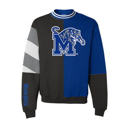 Memphis Tigers Split Crewneck