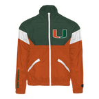 Orange Miami Hurricanes Track Jacket - Official NCAA Licensed Collegiate Apparel