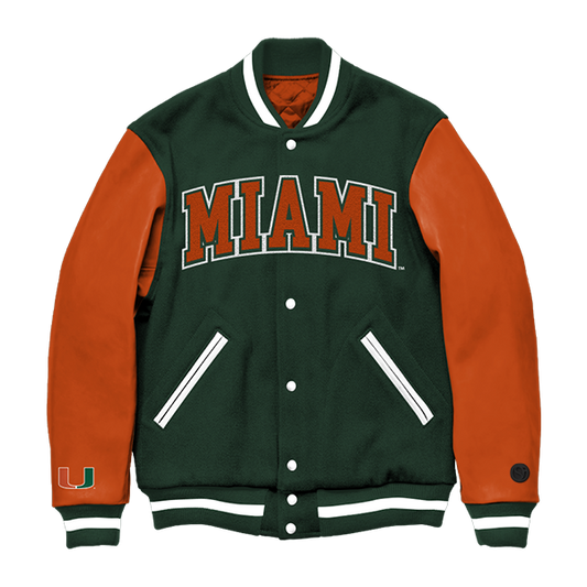 Miami Hurricanes Varsity Jacket