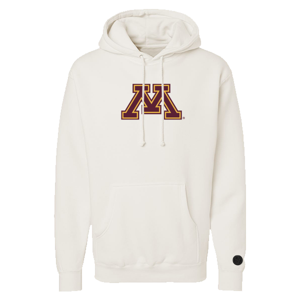 Minnesota Golden Gophers Bone Chenille Pullover Hoodie