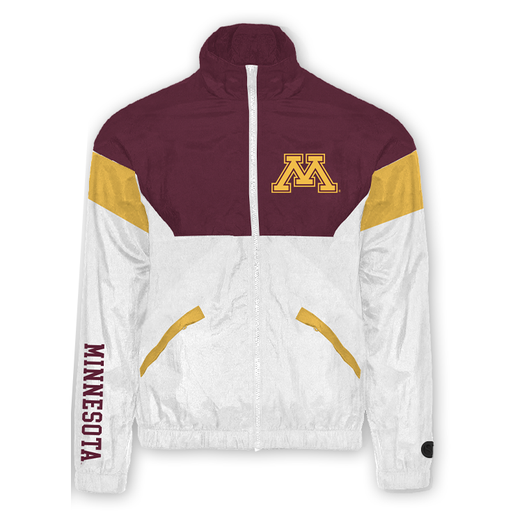 Minnesota Golden Gophers Retro Track Jacket.