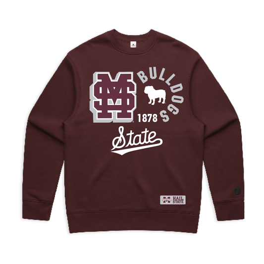 Sudadera retro de los Mississippi State Bulldogs