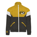 Black; gold Mizzou Tigers Track Jacket - Official NCAA Licensed Collegiate Apparel
