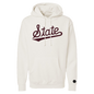 Mississippi State Bulldogs Bone Chenille Pullover Hoodie