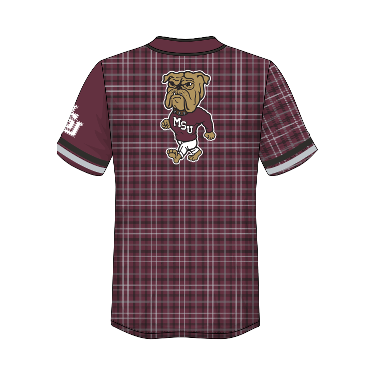 Camiseta de béisbol vintage de los Mississippi State Bulldogs