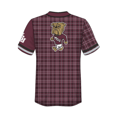 Camiseta de béisbol vintage de los Mississippi State Bulldogs