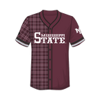 Camiseta de béisbol vintage de los Mississippi State Bulldogs