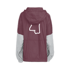 Chaqueta cortavientos retro de los Mississippi State Bulldogs