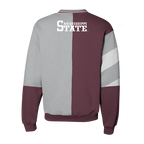 Mississippi State Bulldogs Vintage Split Crewneck
