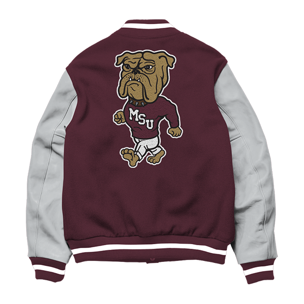 Chaqueta universitaria vintage de los Mississippi State Bulldogs