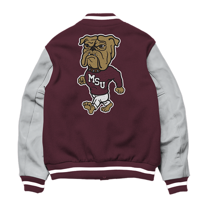 Chaqueta universitaria vintage de los Mississippi State Bulldogs