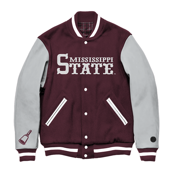 Chaqueta universitaria vintage de los Mississippi State Bulldogs