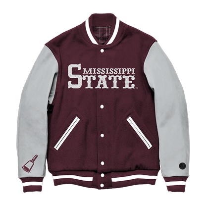 Chaqueta universitaria vintage de los Mississippi State Bulldogs