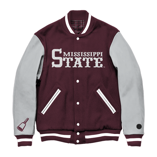 Mississippi State Bulldogs Vintage Varsity Jacket