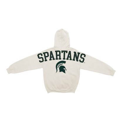 Sudadera con capucha de chenilla de los Spartans de Michigan State