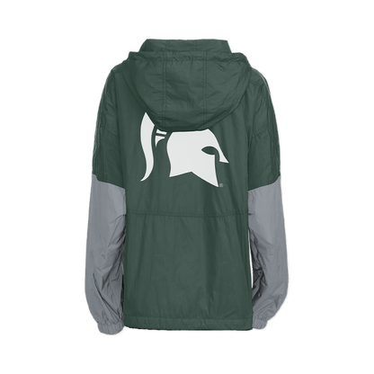 Michigan State Spartans Retro Pullover Windbreaker