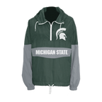 Green Michigan State Spartans Windbreaker - Official NCAA Licensed Collegiate Apparel