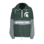 Michigan State Spartans Retro Pullover Windbreaker