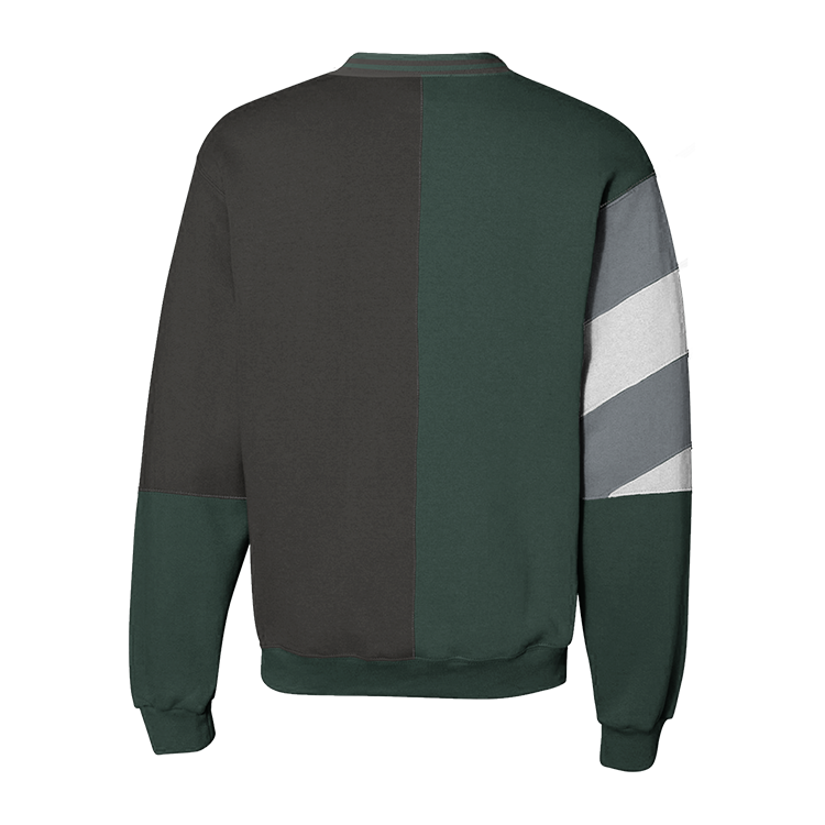 Camiseta de cuello redondo dividida de los Spartans de Michigan State