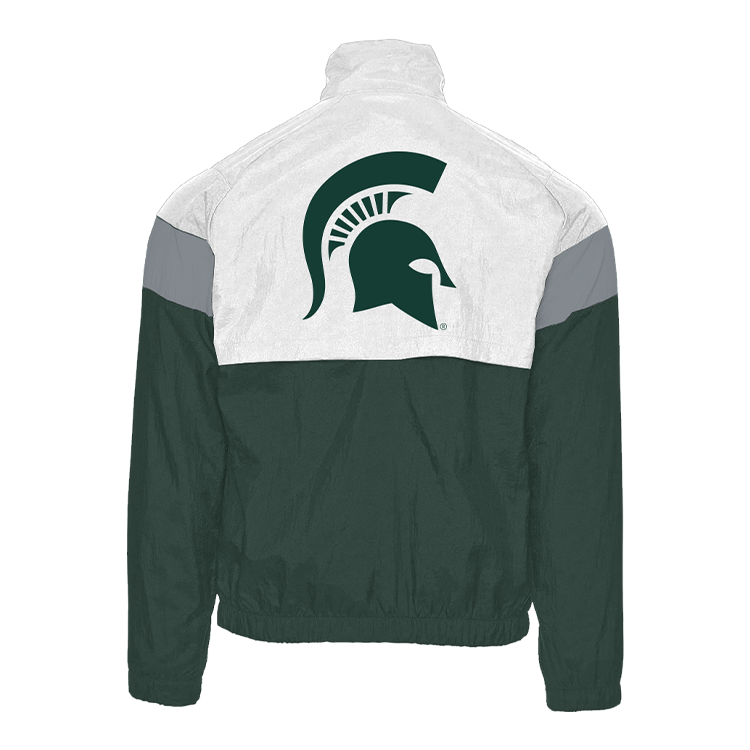 Chaqueta deportiva retro de los Spartans de Michigan State