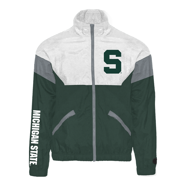 Chaqueta deportiva retro de los Spartans de Michigan State