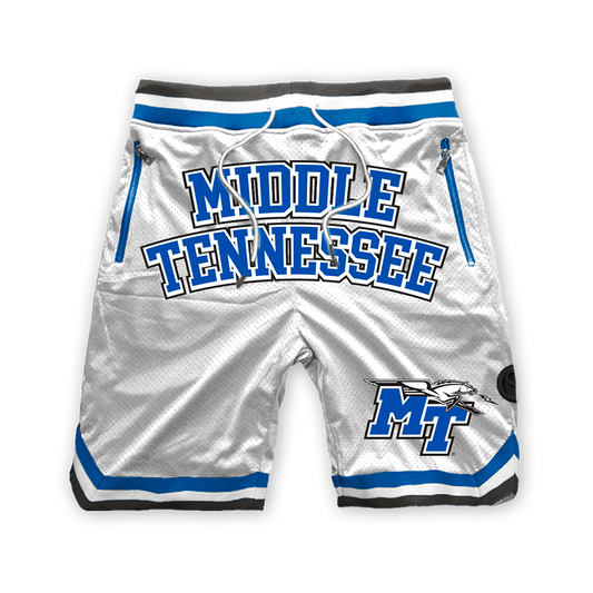 MTSU Blue Raiders Poly Mesh Shorts