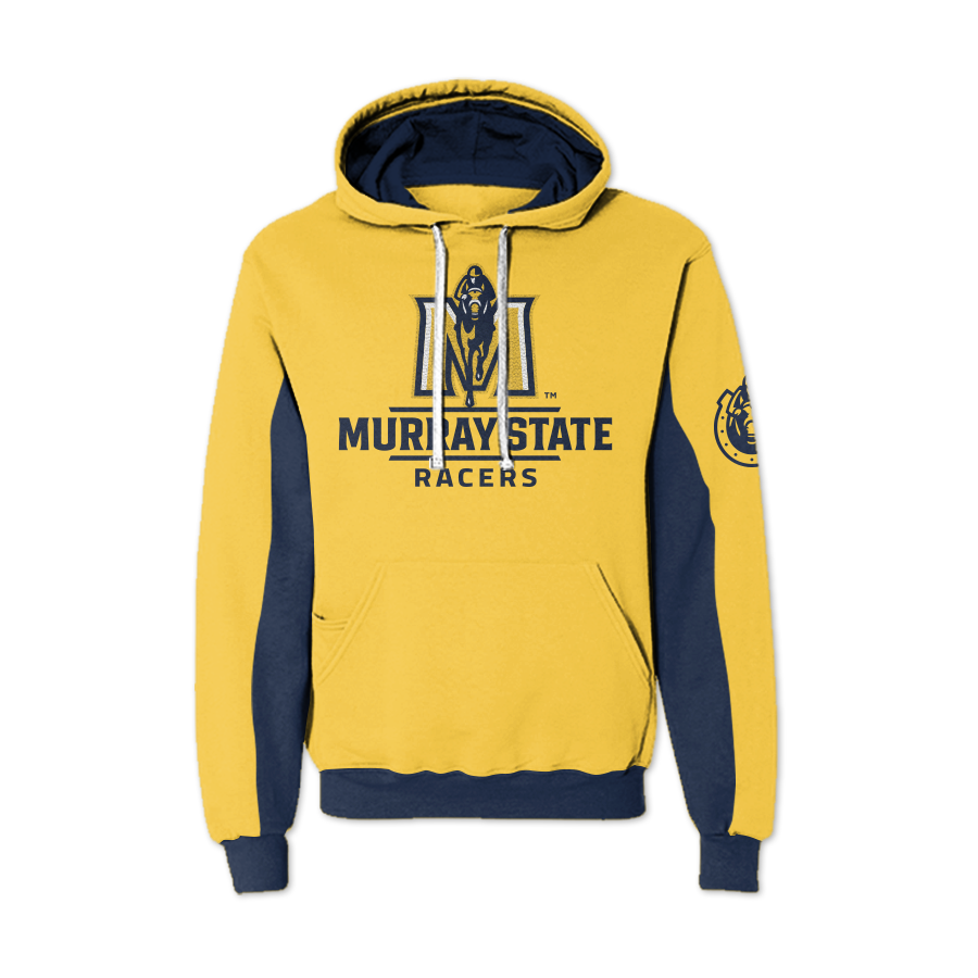 Murray State Racers AOP Chenille Pullover Hoodie.