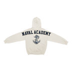 Navy Midshipmen Bone Chenille Pullover Hoodie