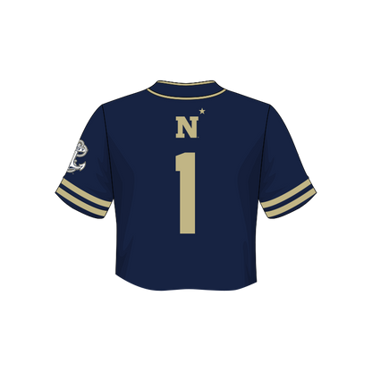 Camiseta de béisbol corta de moda de los guardiamarinas de la Armada