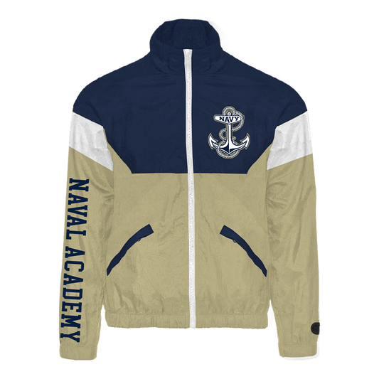 Chaqueta deportiva retro de los guardiamarinas de la marina