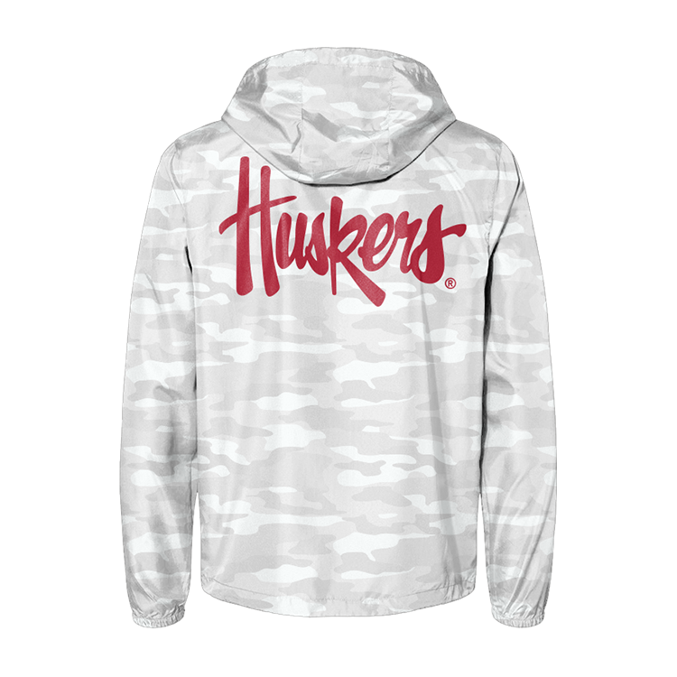 Nebraska Cornhuskers Camo Jacket.