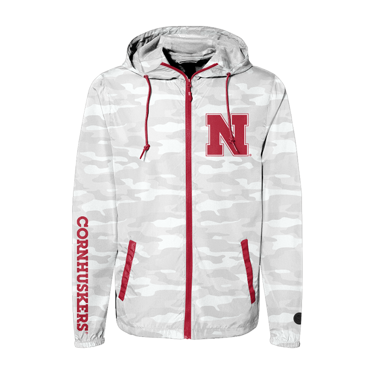 Nebraska Cornhuskers Camo Jacket.