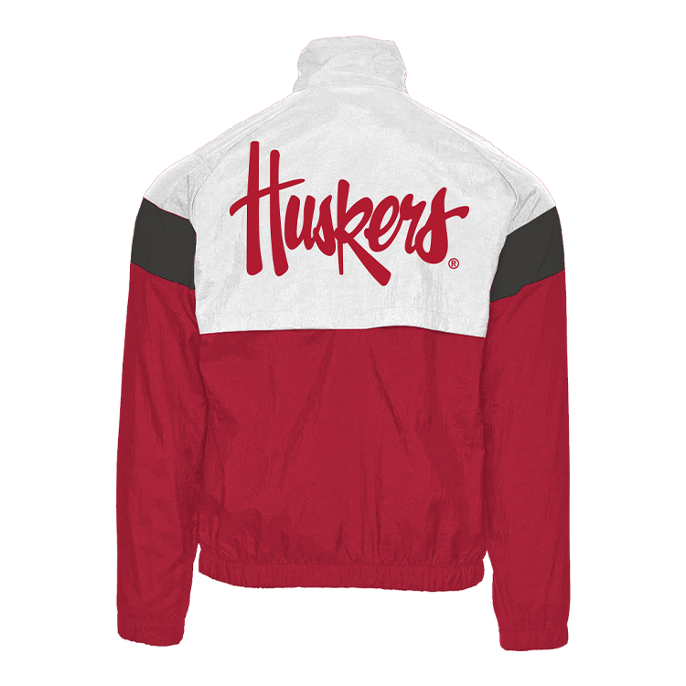 Nebraska Cornhuskers Retro Track Jacket.