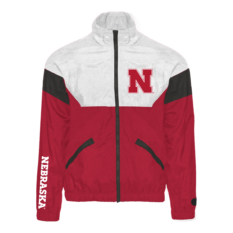 Nebraska Cornhuskers Retro Track Jacket.