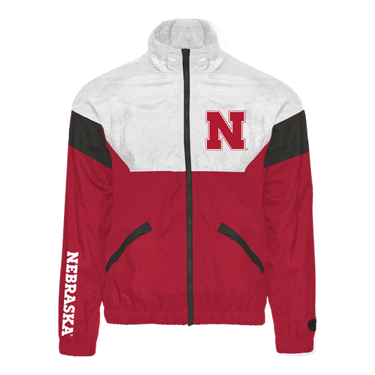 Nebraska Cornhuskers Retro Track Jacket.