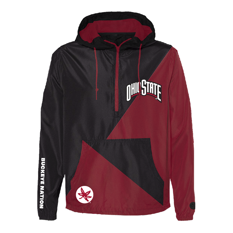 Ohio State Buckeyes Two Tone Windbreaker