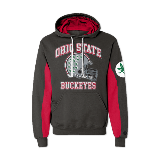 Ohio State Buckeyes AOP Chenille Pullover Hoodie