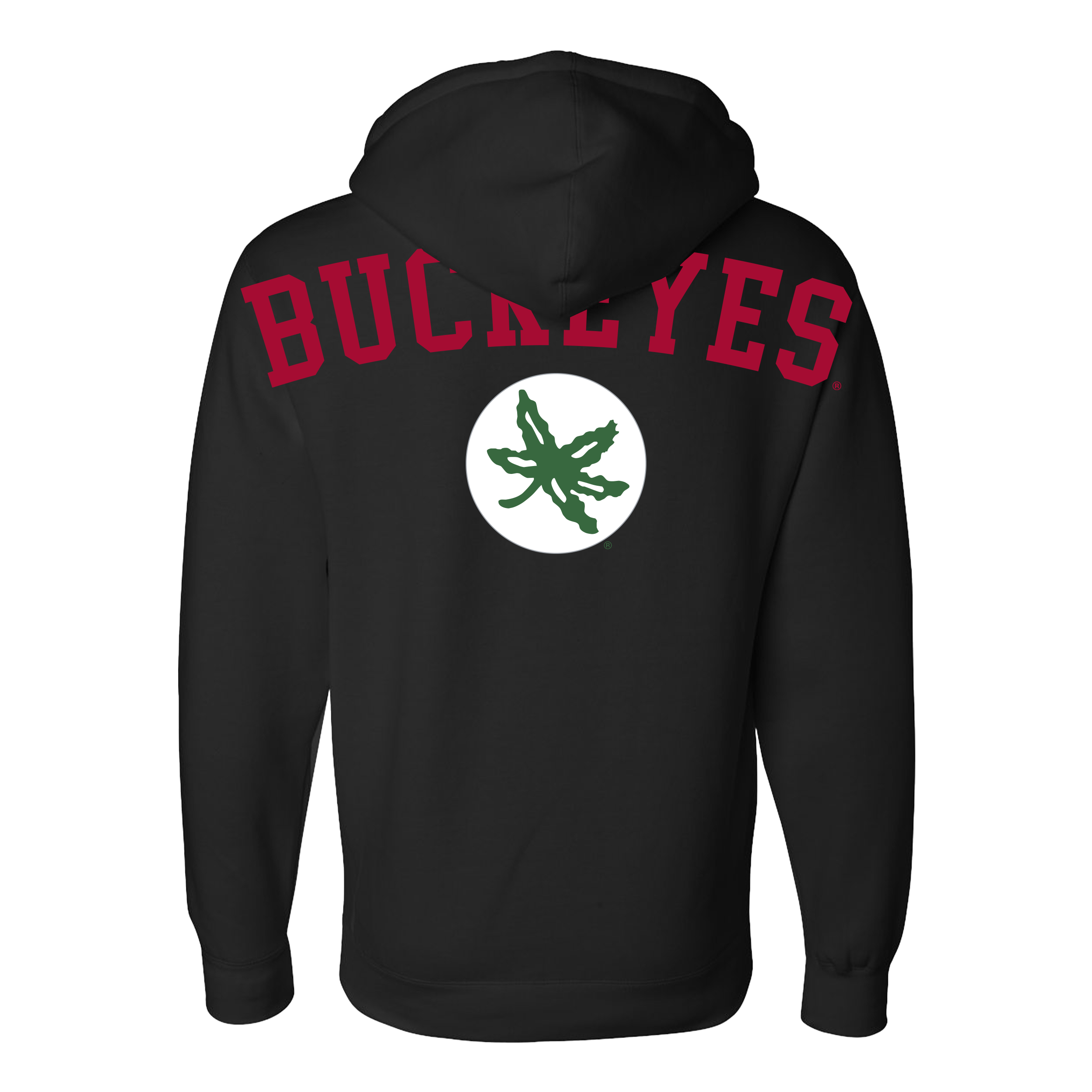 Ohio State Buckeyes Black Pullover Hoodie