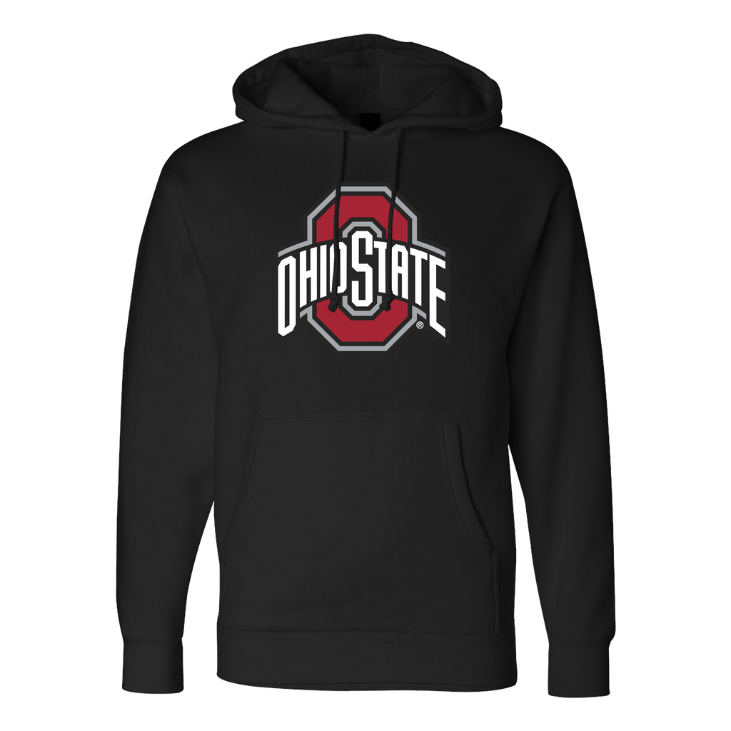 Ohio State Buckeyes Black Pullover Hoodie