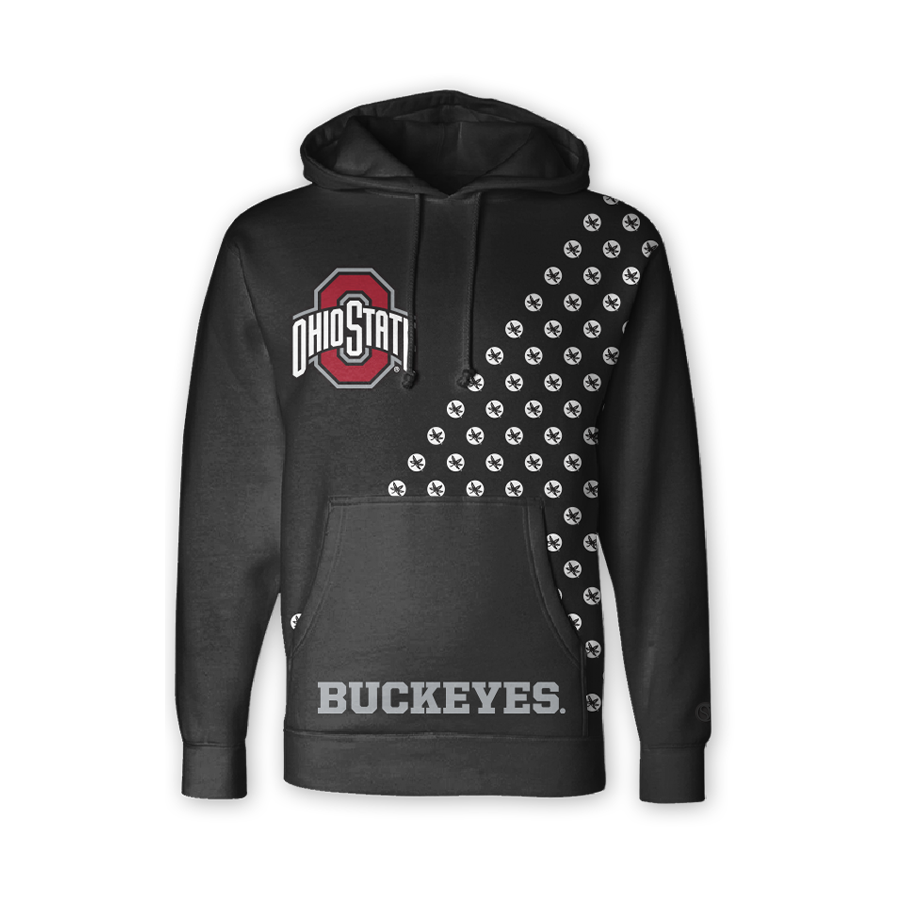Black Ohio State Buckeyes Hoodie - Official NCAA Licensed Collegiate Apparel