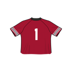 Ohio State Buckeyes Fashion Cropped Football Jersey