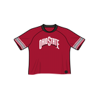 Ohio State Buckeyes Fashion Cropped Football Jersey