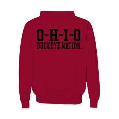 Ohio State Buckeyes Oversized Ladies Reversible Sweatshirt