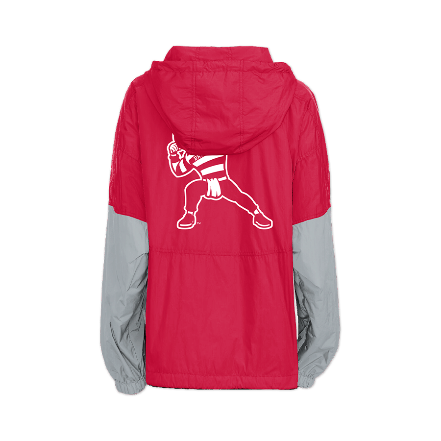 Ohio State Buckeyes Retro Pullover Windbreaker