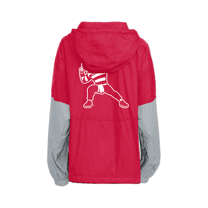 Ohio State Buckeyes Retro Pullover Windbreaker