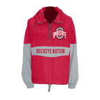 Ohio State Buckeyes Retro Pullover Windbreaker